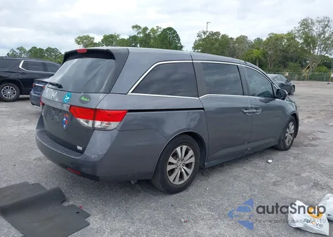 2017 Honda Odyssey Ex-L из США, поврежденный, VIN 5FNRL5H67HB010719